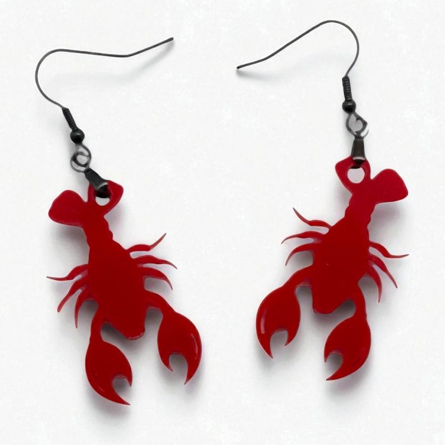 Maine Lobster Acrylic Earrings