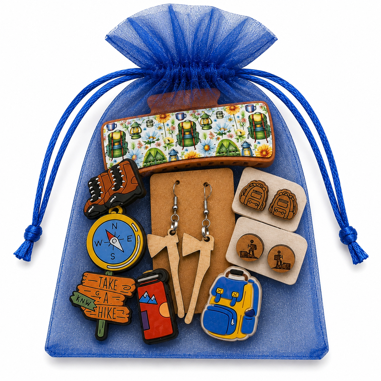 Hiking Hair Clip Set #12