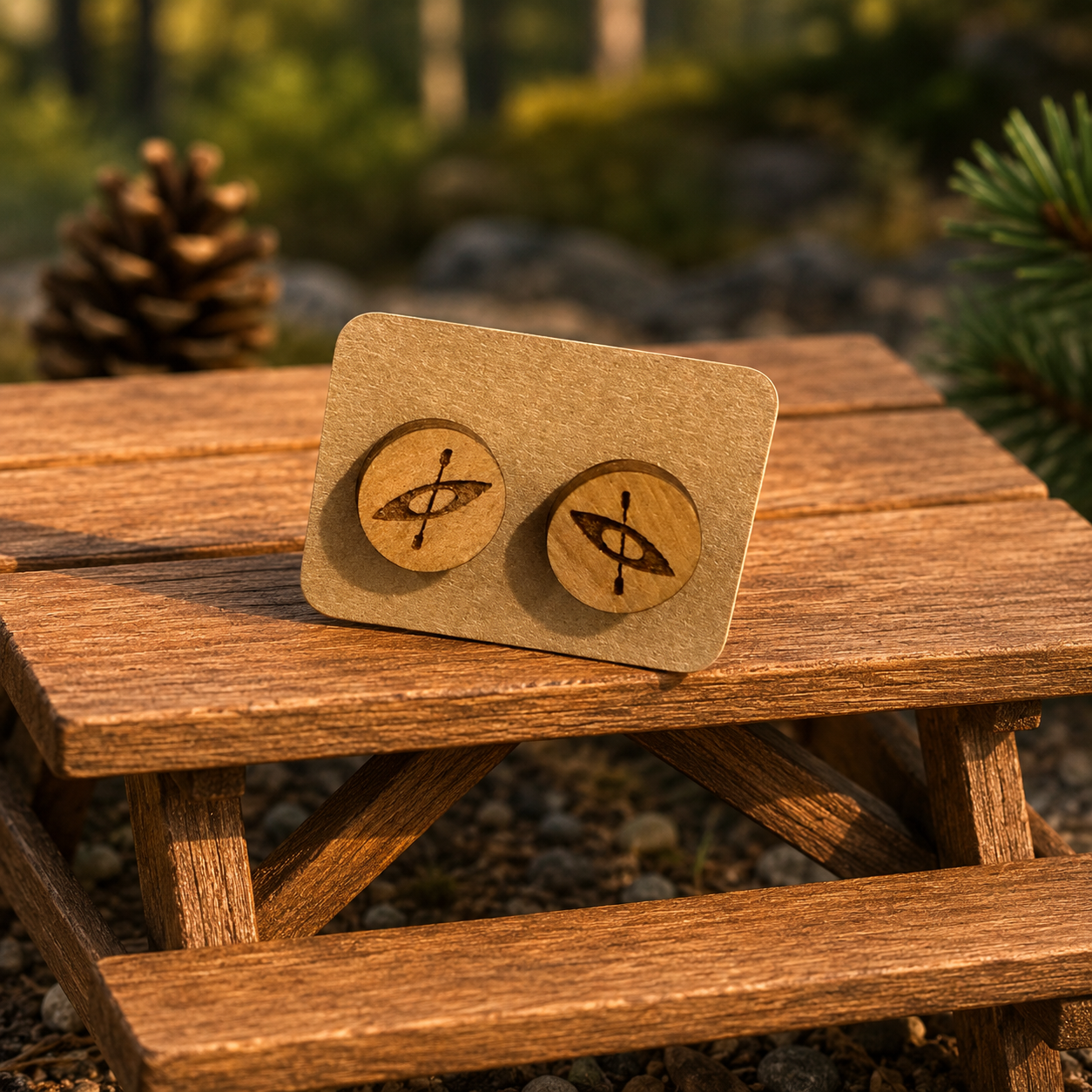 Kayak Stud Earrings