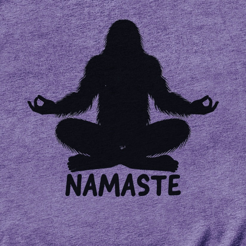 Bigfoot Yoga Namaste Tee