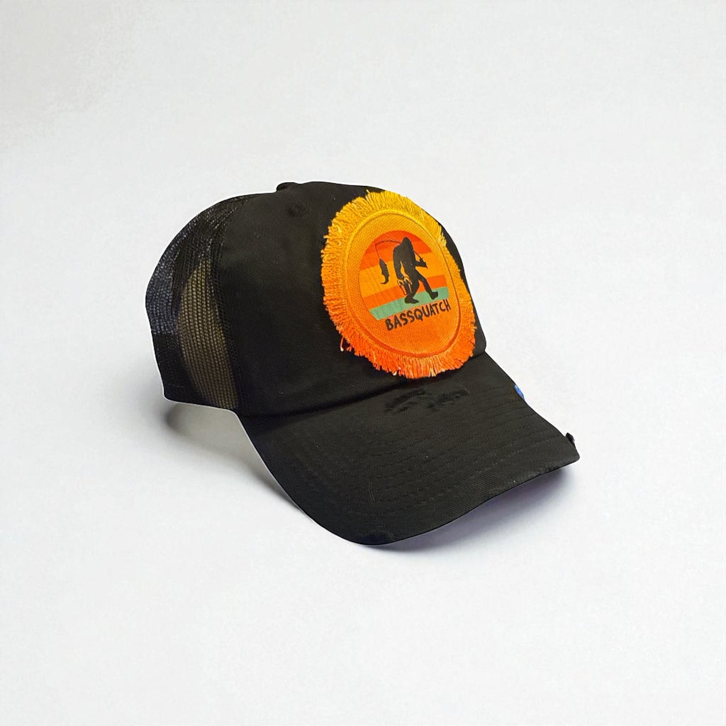 Basssquatch Fishing Bigfoot Sasquatch Hat
