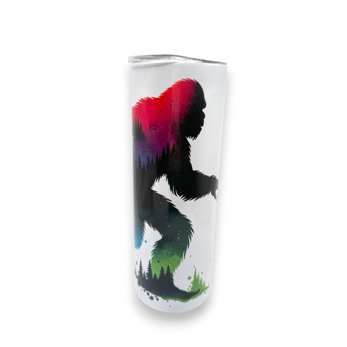 Glow in the Dark Sasquatch, Bigfoot Tumbler 20oz