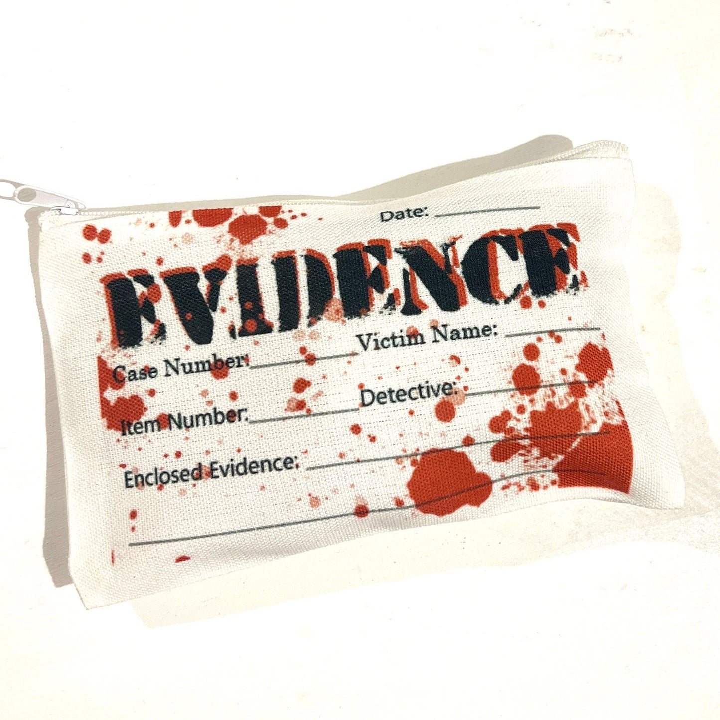 True Crime Gift Bag with Earrings, Keychain, Bookmark