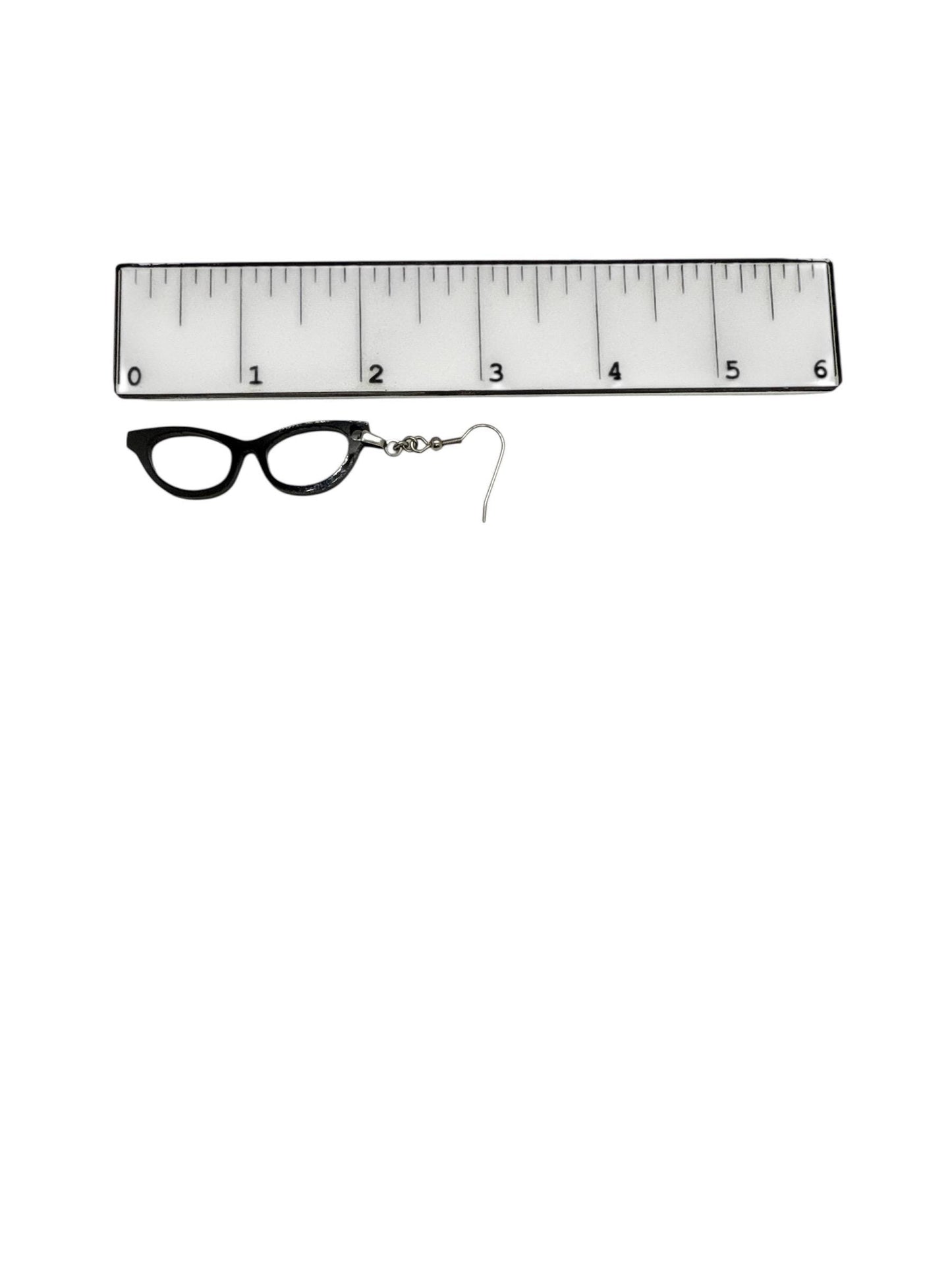 Mini Glasses Earrings, Spectacles Frames Hypoallergenic Book