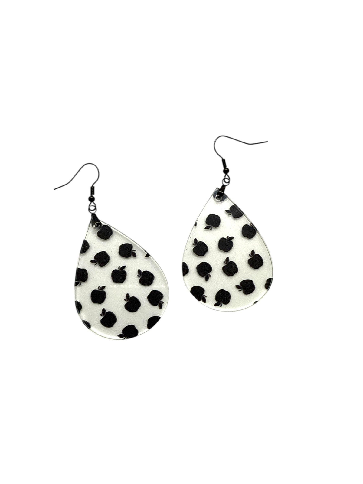 Apples, Teacher, Earrings Hypoallergenic