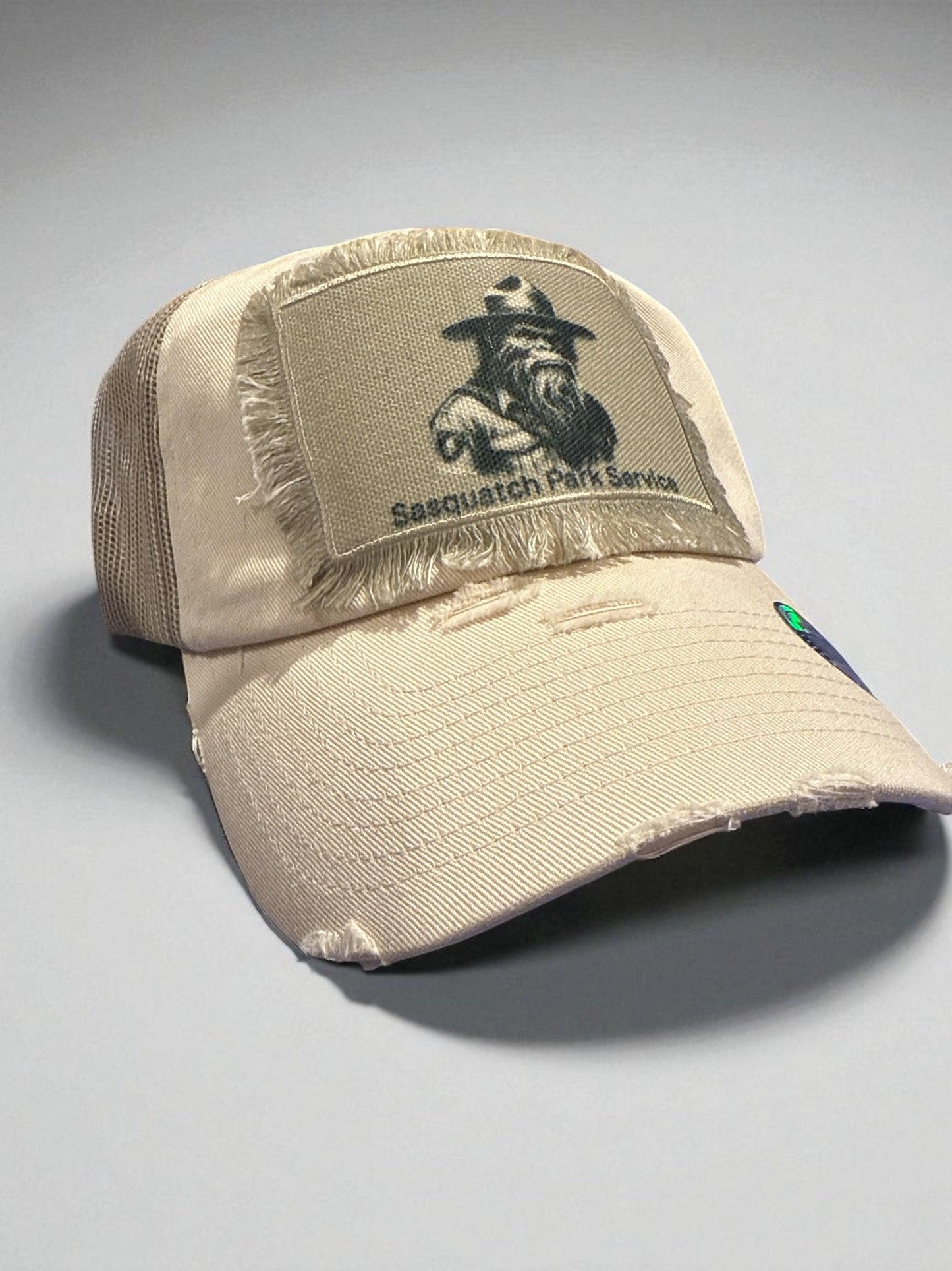 Sasquatch Ranger Bigfoot Camping Hat Cap