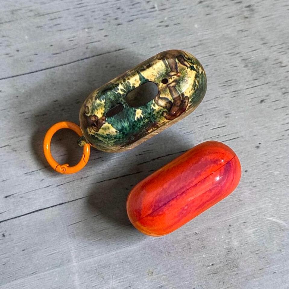 Bigfoot Sunset AirPods 4 Camping Airpods Cases Skins AirPod 4