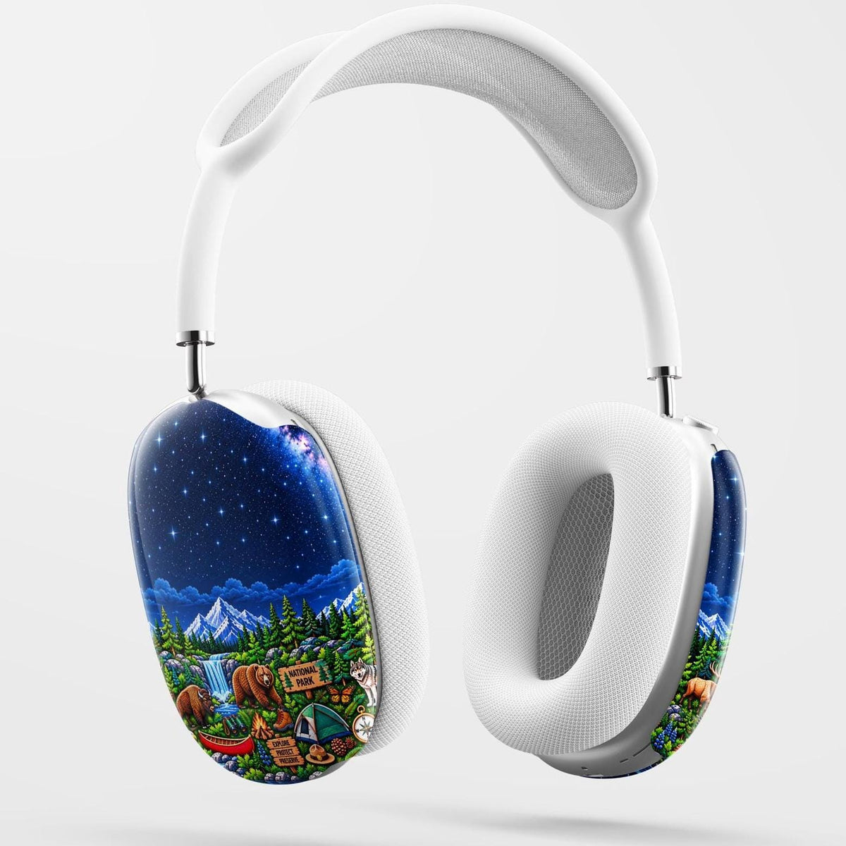 National Parks Night Sky After Dark AirPods Max Covers, Case, Skins, NPS Theme, National Parks Inspired