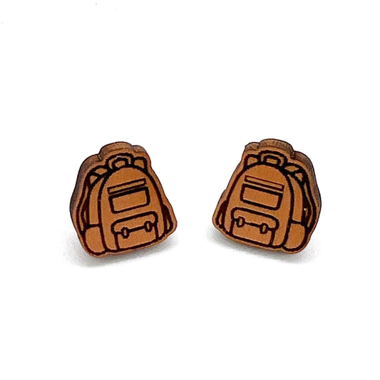 Backpack Stud Earrings