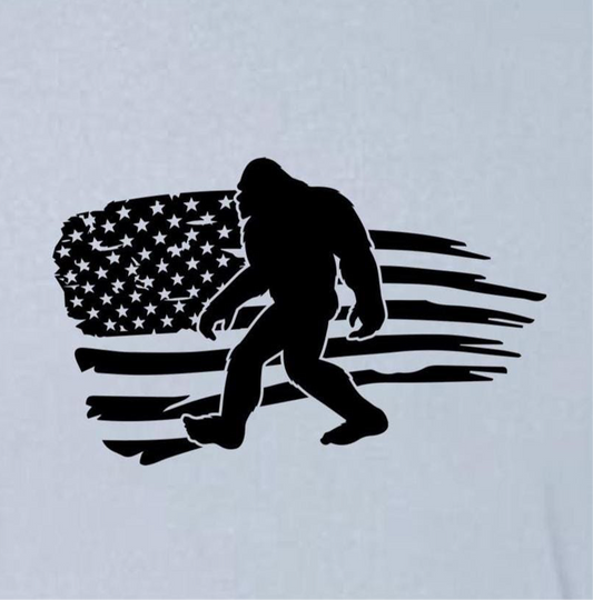 Bigfoot American Flag Tee