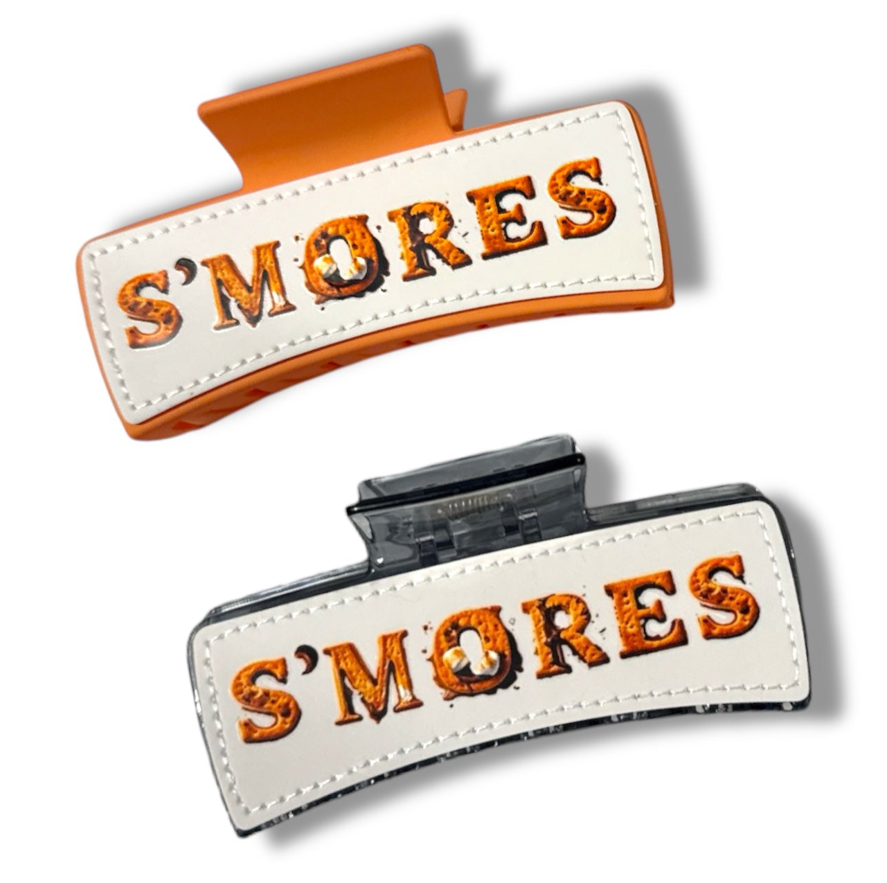 Campfire S'mores Hair Clips