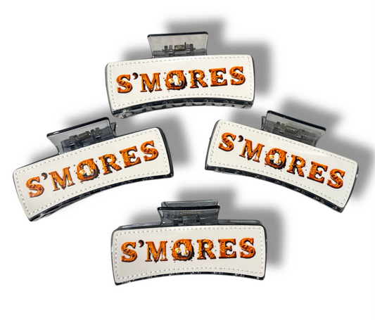 Campfire S'mores Hair Clips