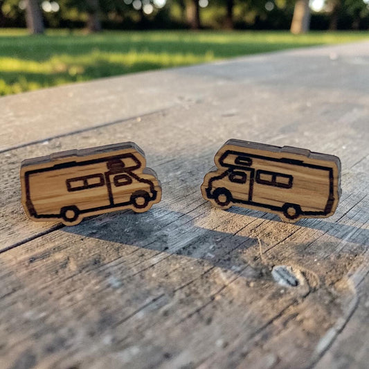 Motorhome Earring Studs