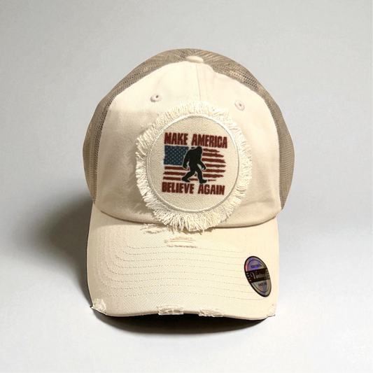 Bigfoot Make America Believe Again Hat