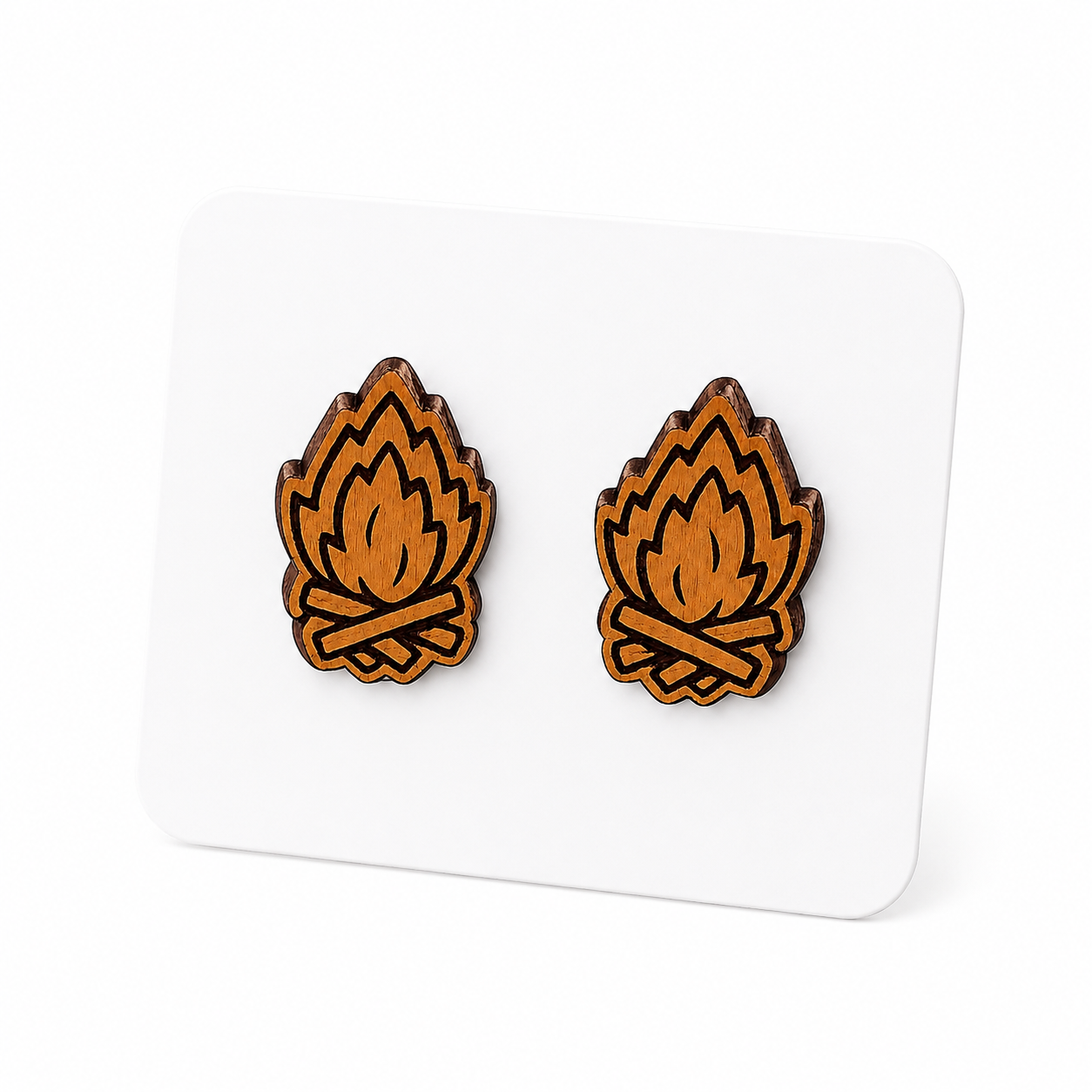Campfire Stud Earrings