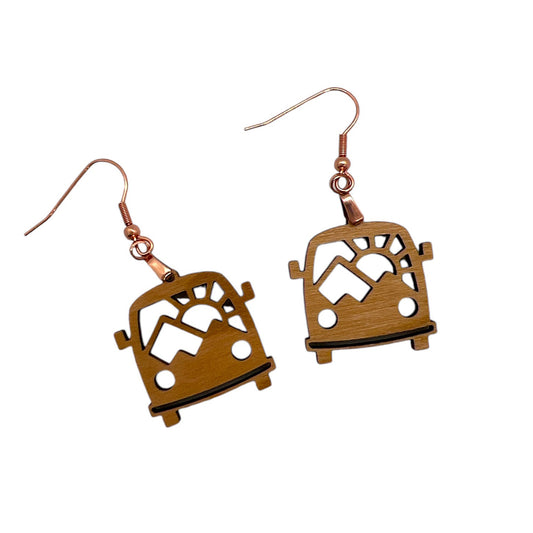 Camper Van Earrings