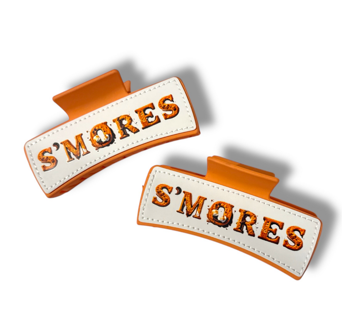 Campfire S'mores Hair Clips