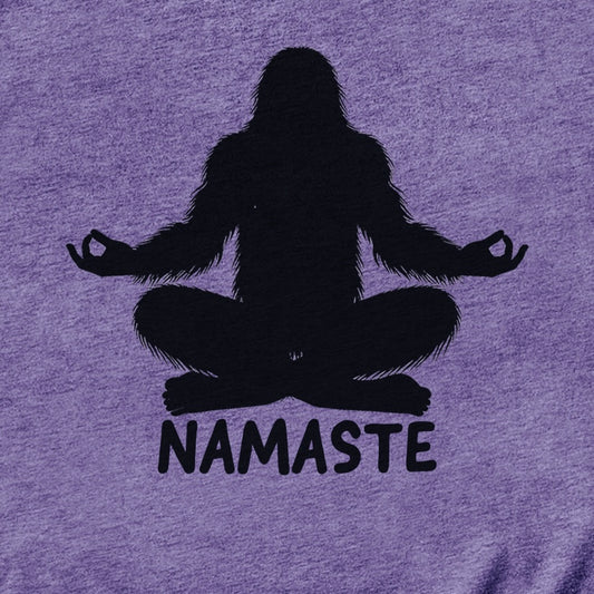 Bigfoot Yoga Namaste Tee