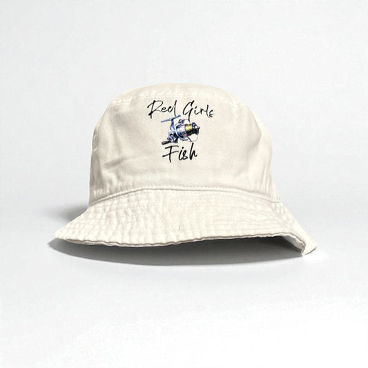 Reel Girls Fish Ladies Fishing Bucket Hat