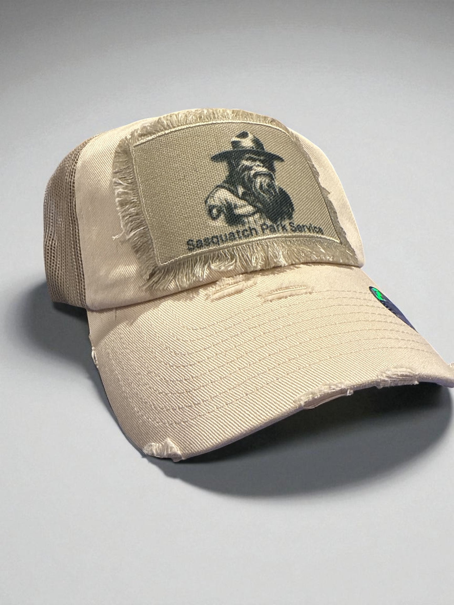 Sasquatch Ranger Bigfoot Camping Hat