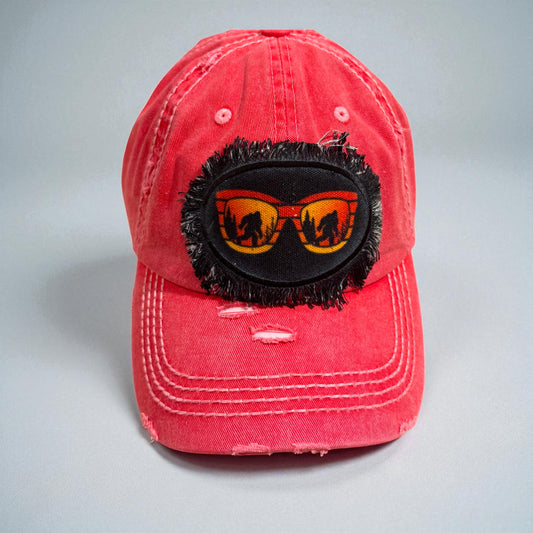Bigfoot Distressed Hat Sunglasses