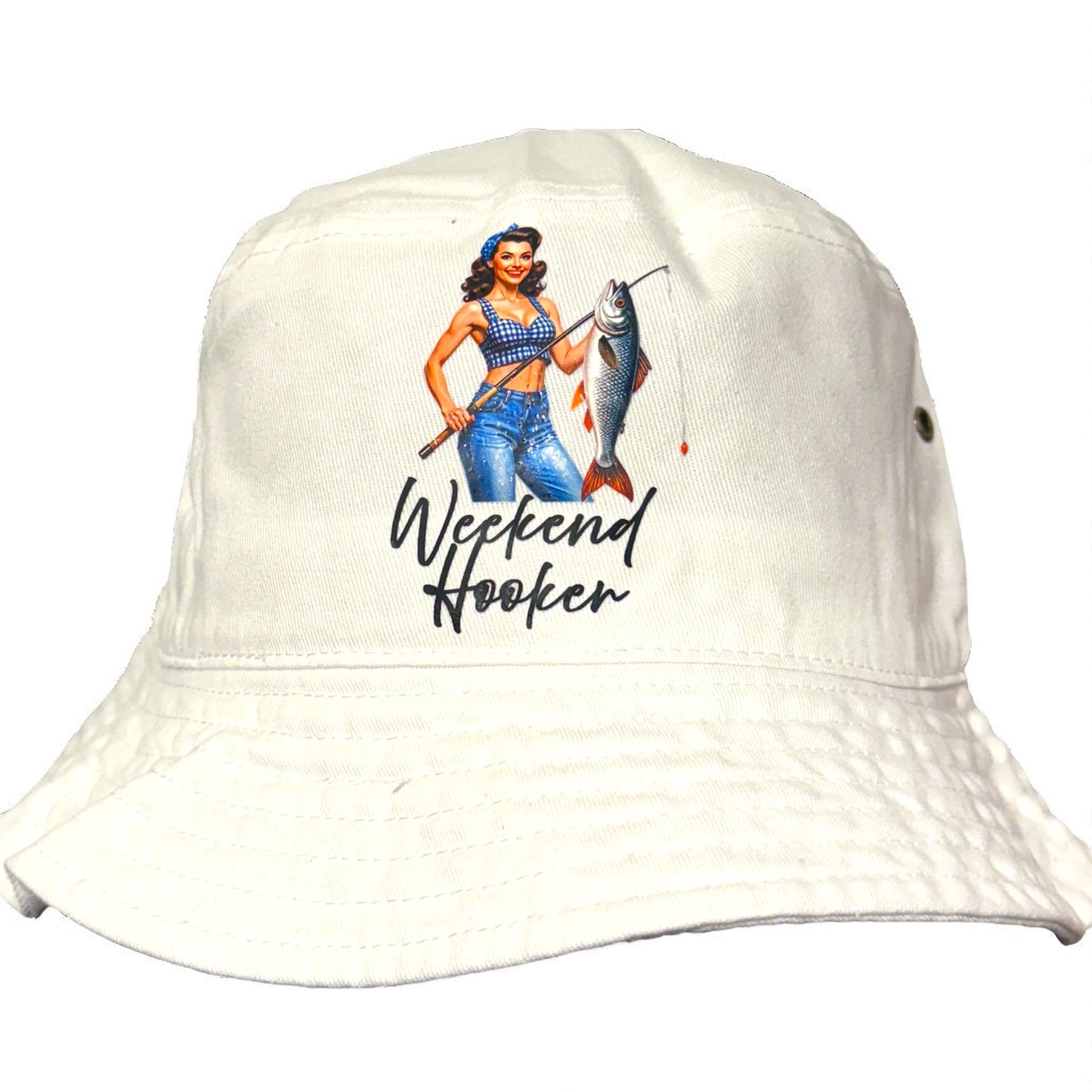 Weekend Hooker Fishing Bucket Hat