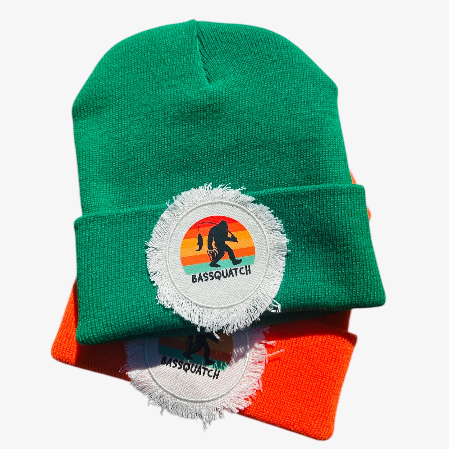 Bigfoot Bassquatch Fishing Beanie