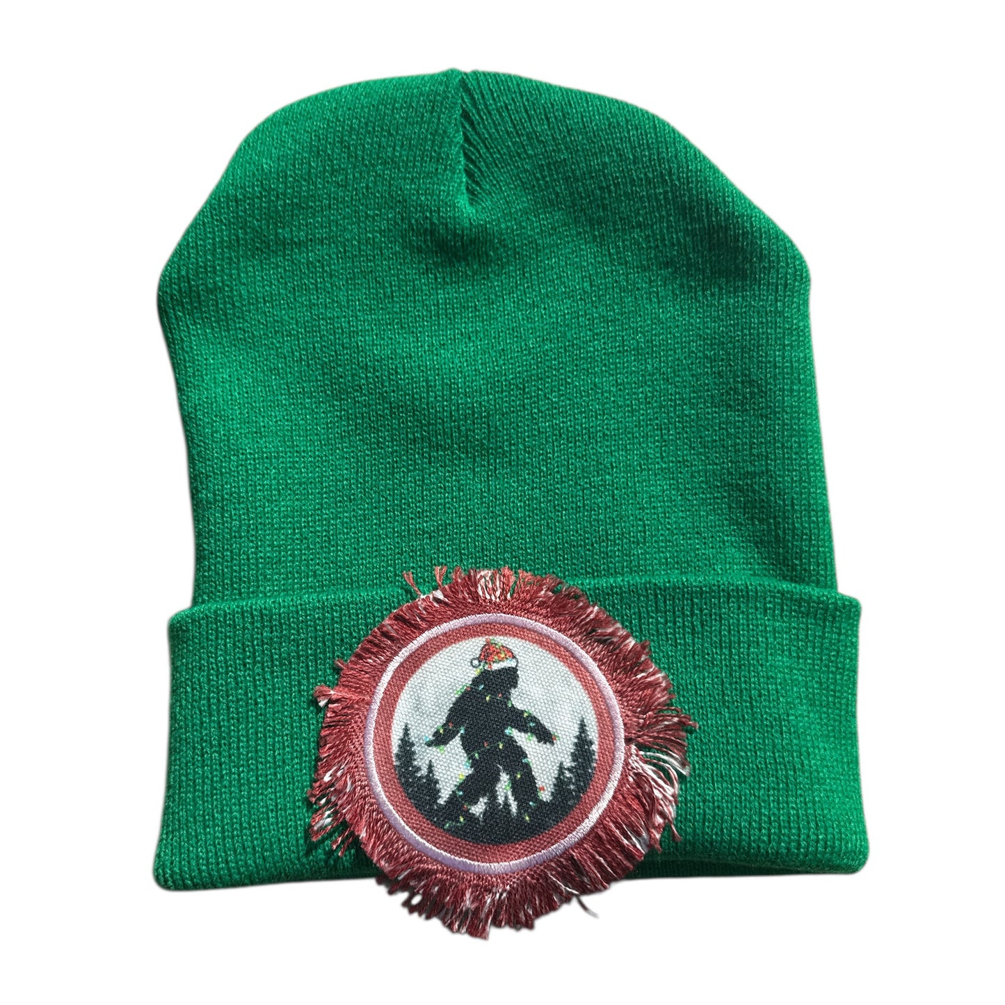 Bigfoot Christmas Beanie Skull Cap