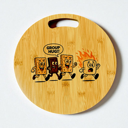S'morecuterie Board Bamboo S'mores Charcuterie Board