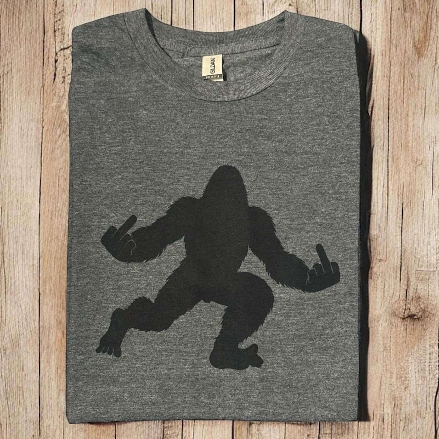 Bigfoot Middle Finger FAFO Bigfoot Tee