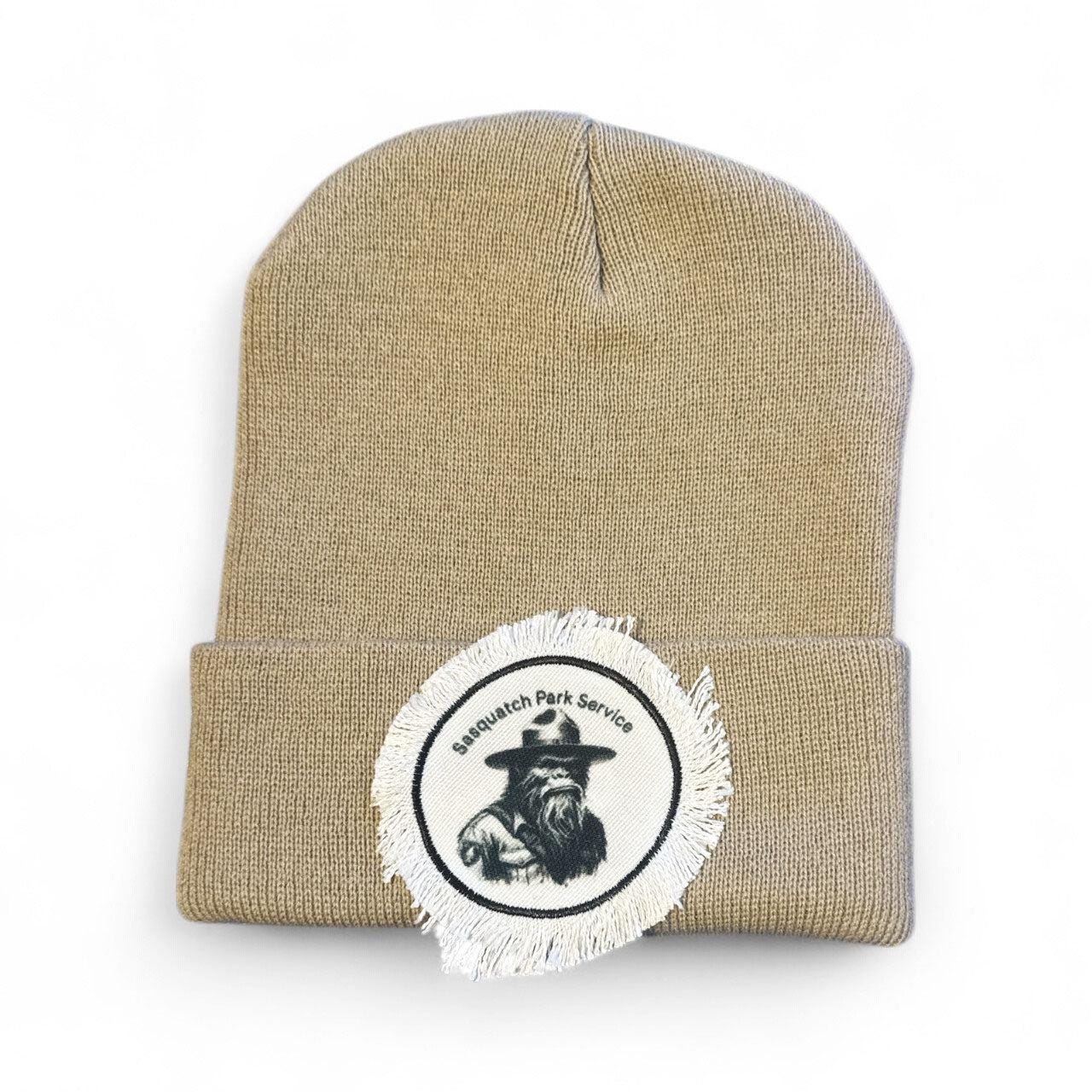 Sasquatch Ranger Khaki Bigfoot Beanie