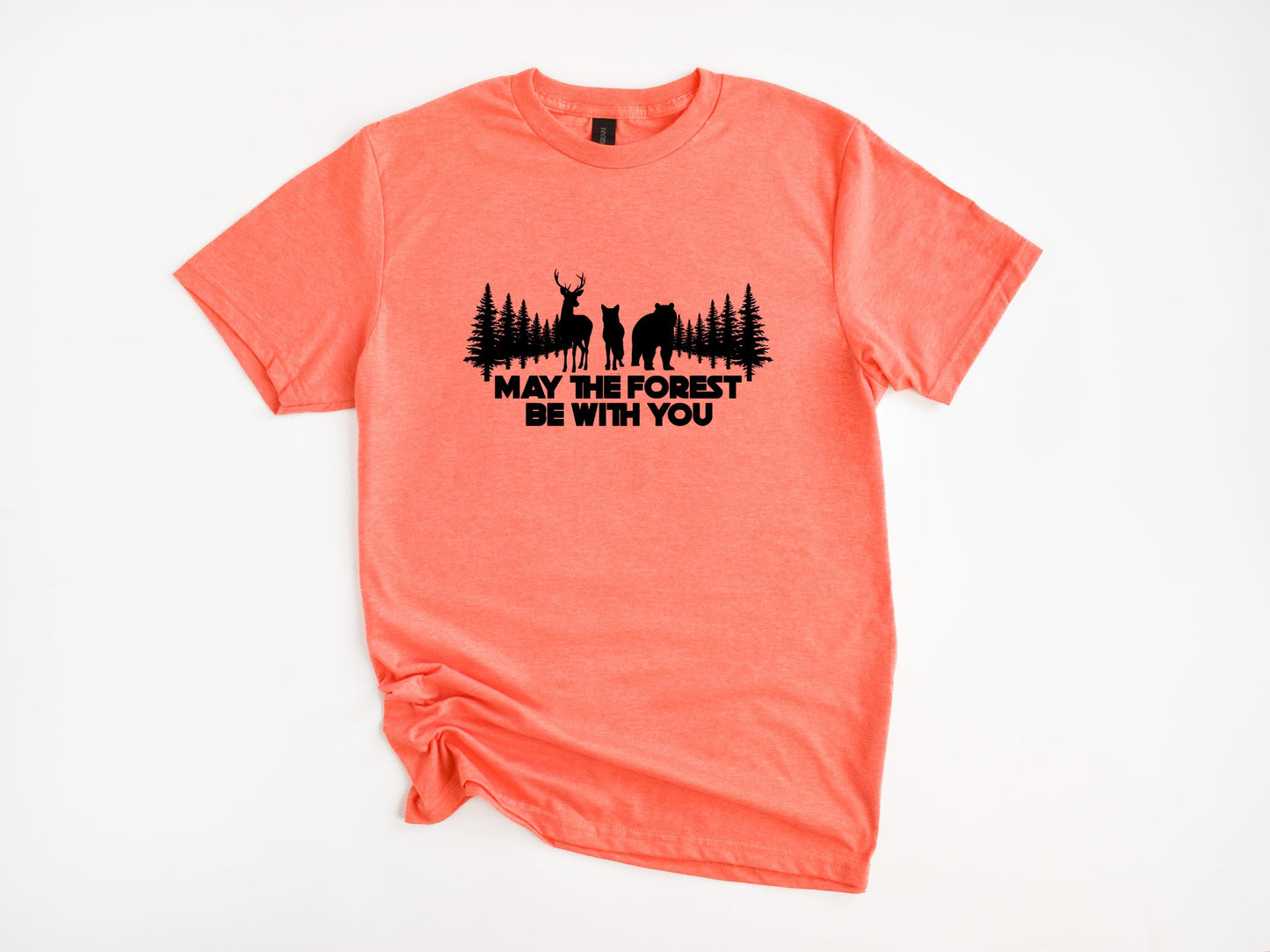 May the Forest Be With You Unisex Comfort Colors Tee T-shirt Tshirt