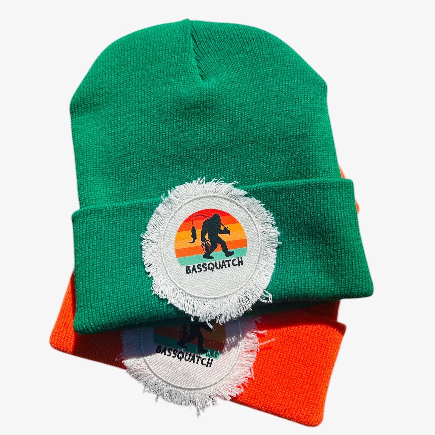 Bigfoot Bassquatch Fishing Beanie