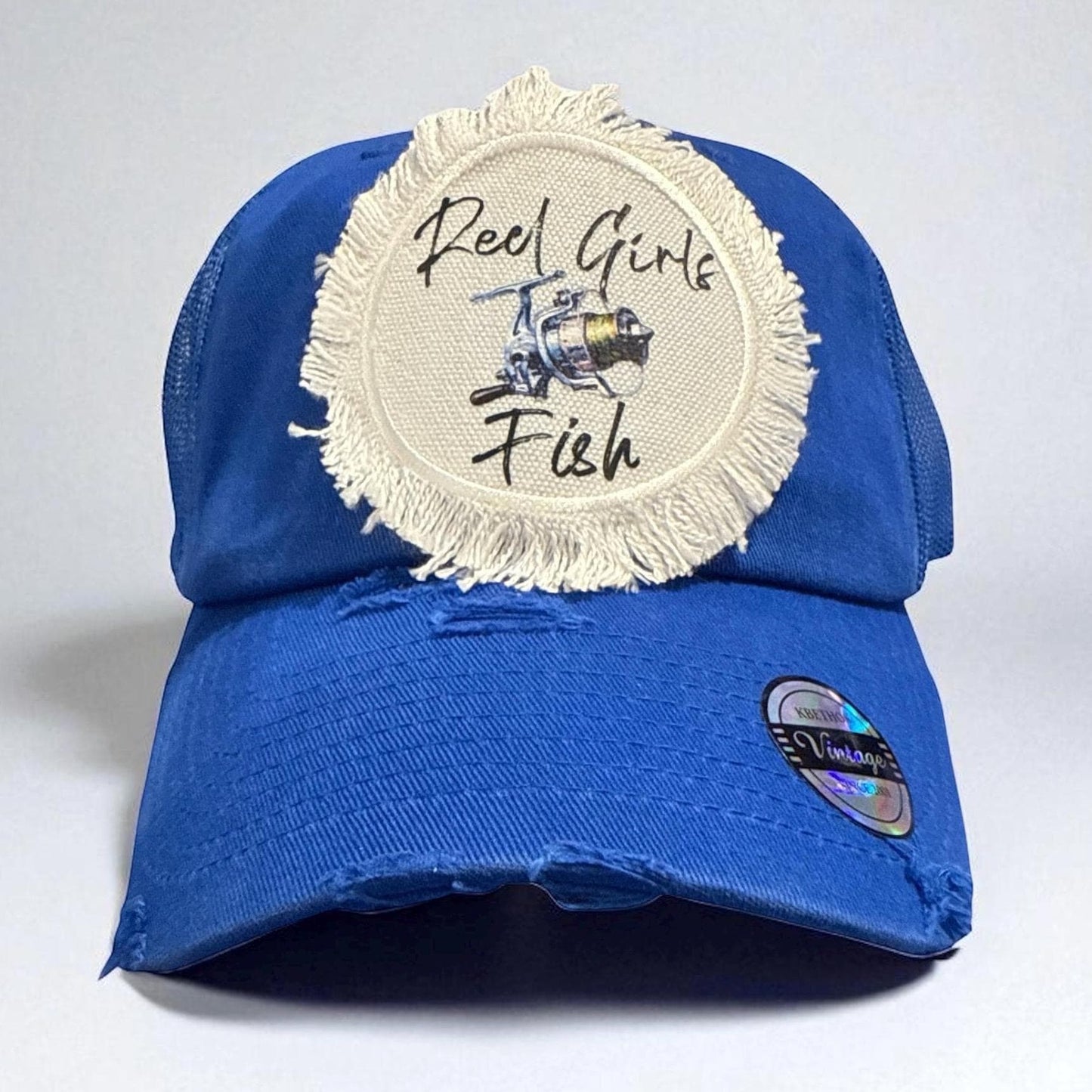 Reel Girls Fish Fishing Hat Cap