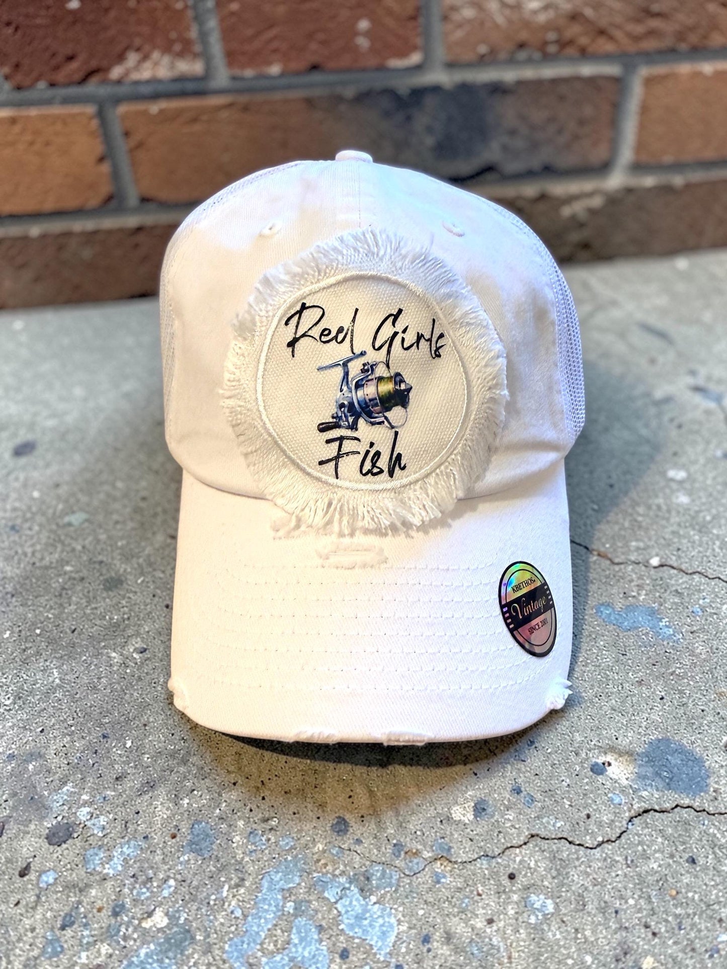 Reel Girls Fish Fishing Hat Cap