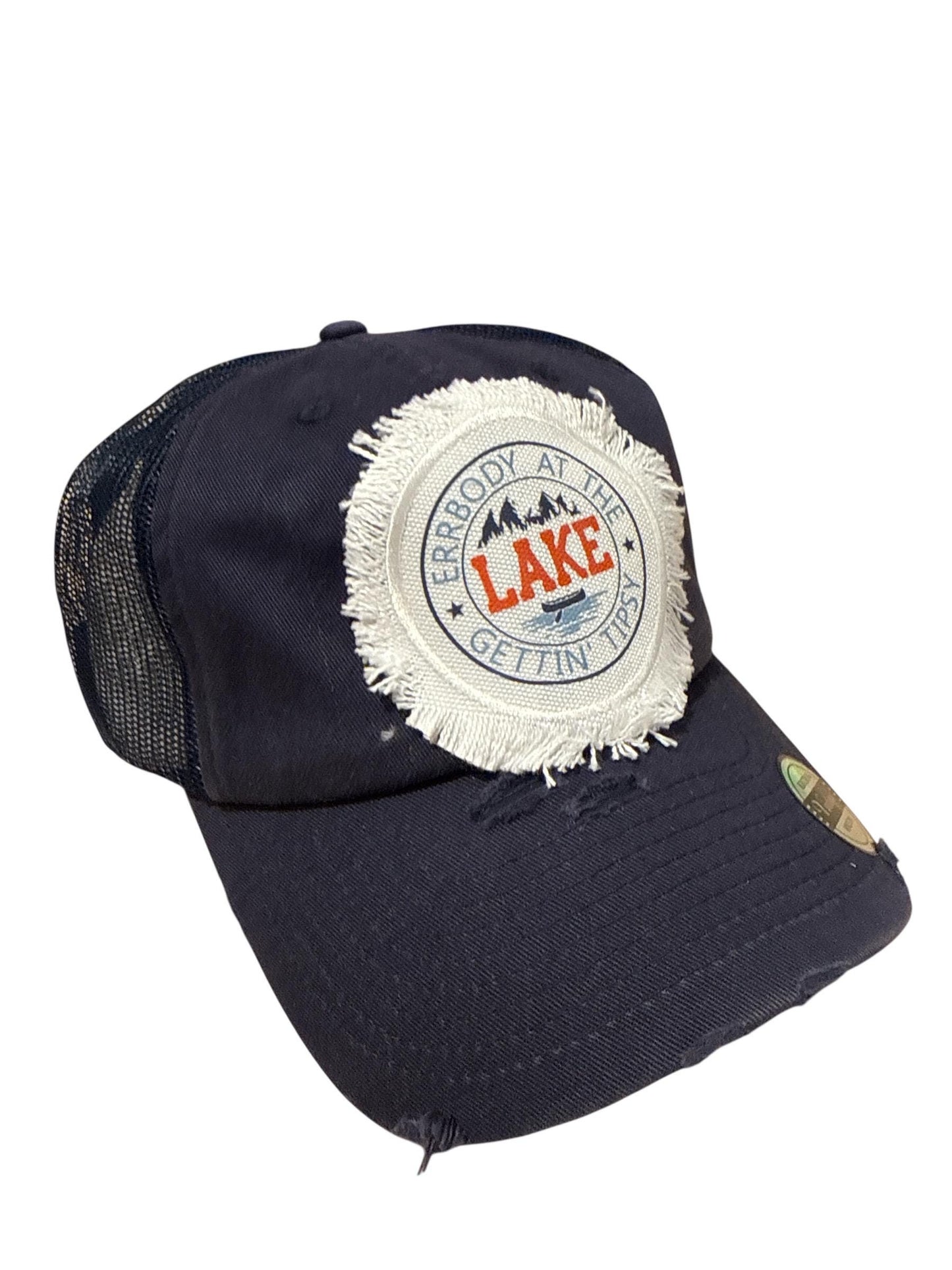 Errbody at the Lake Gettin Tipsy Lake Life Hat Camping Cap