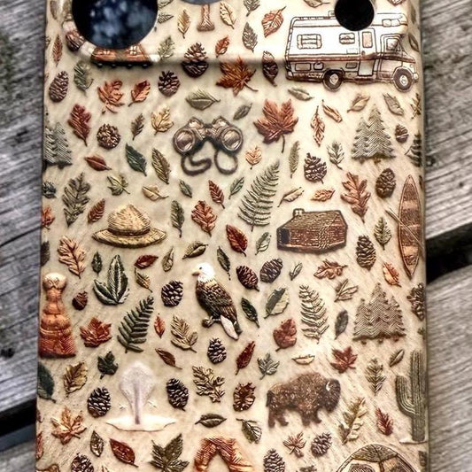 National Parks Themed NPS Inspired Iphone Case 18 17 Pro Max Eagle  Yellowstone Arches Grand Canyon Bryce Canyon Ranger