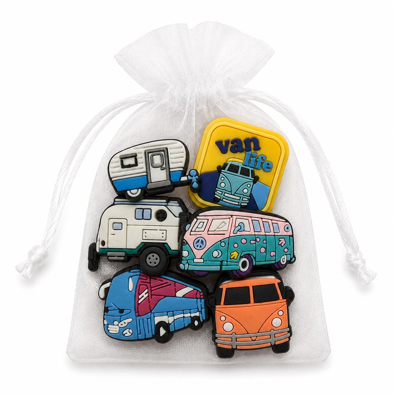 Choice of Camper Tumbler Straw Topper Gift Sets, Camping, Van Life, S'mores, Tent, Campfire, Camper, Fishing, Hiking, Glamping