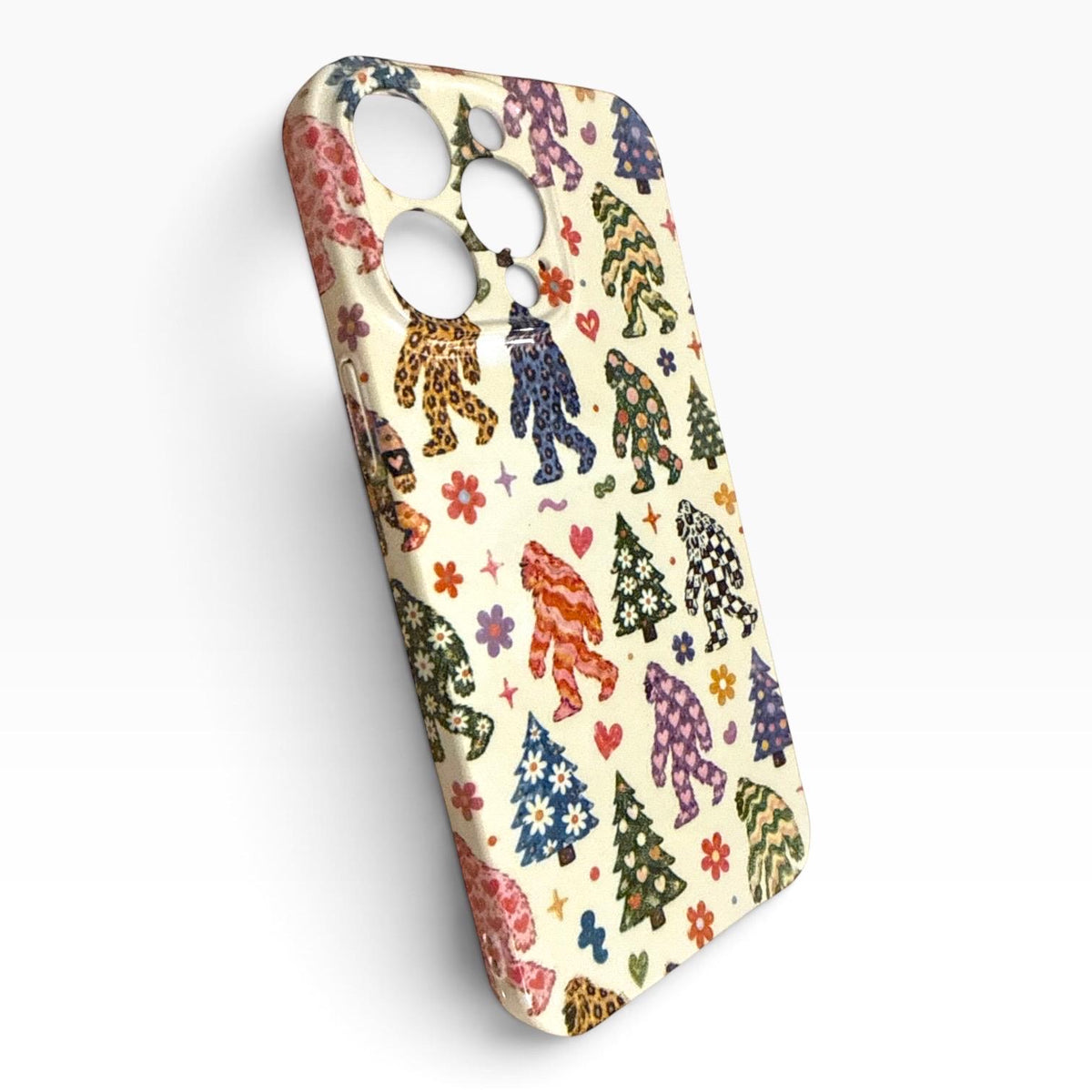 Funky Sasquatch Hippie, Bigfoot Iphone Case 18 17 16  Pro Max, Plus Kids