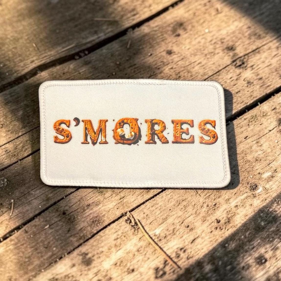S'mores Patches Iron On Heat Press Hats Jackets Vests Bags