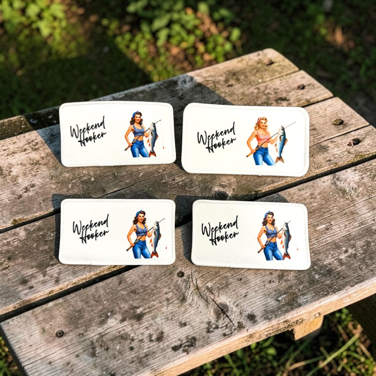 Weekend Hooker Pin Up Housewives Patches Iron On Heat Press Hats Jackets Vests Bags