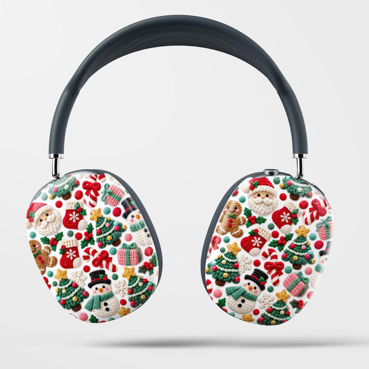 Christmas Crochet Style 3D Knit Apple Airpods Max Cases Covers Air Pods