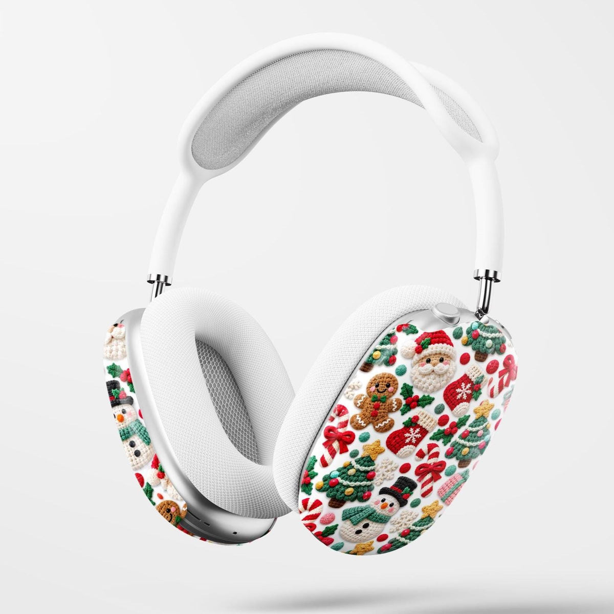 Christmas Crochet Style 3D Knit Apple Airpods Max Cases Covers Air Pods