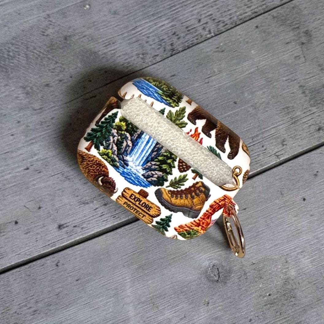 National Parks AirPods Max Covers, NpS Theme, Inspired Yellowstone Arches Grand Canyon Bryce Denali Ranger