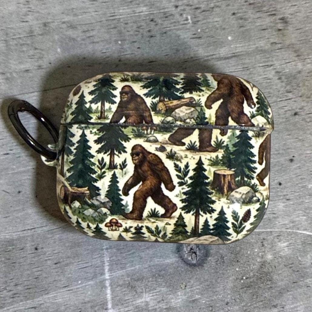 Bigfoot  AirPods Pro 3 AirPods 4 Camping  Airpods Cases Skins AirPod 4
