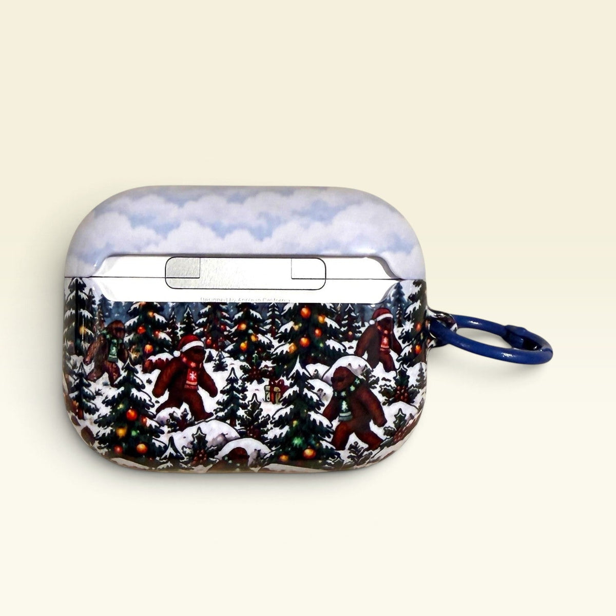 Bigfoot  Christmas Airpods Pro 3 4 Cases Skins