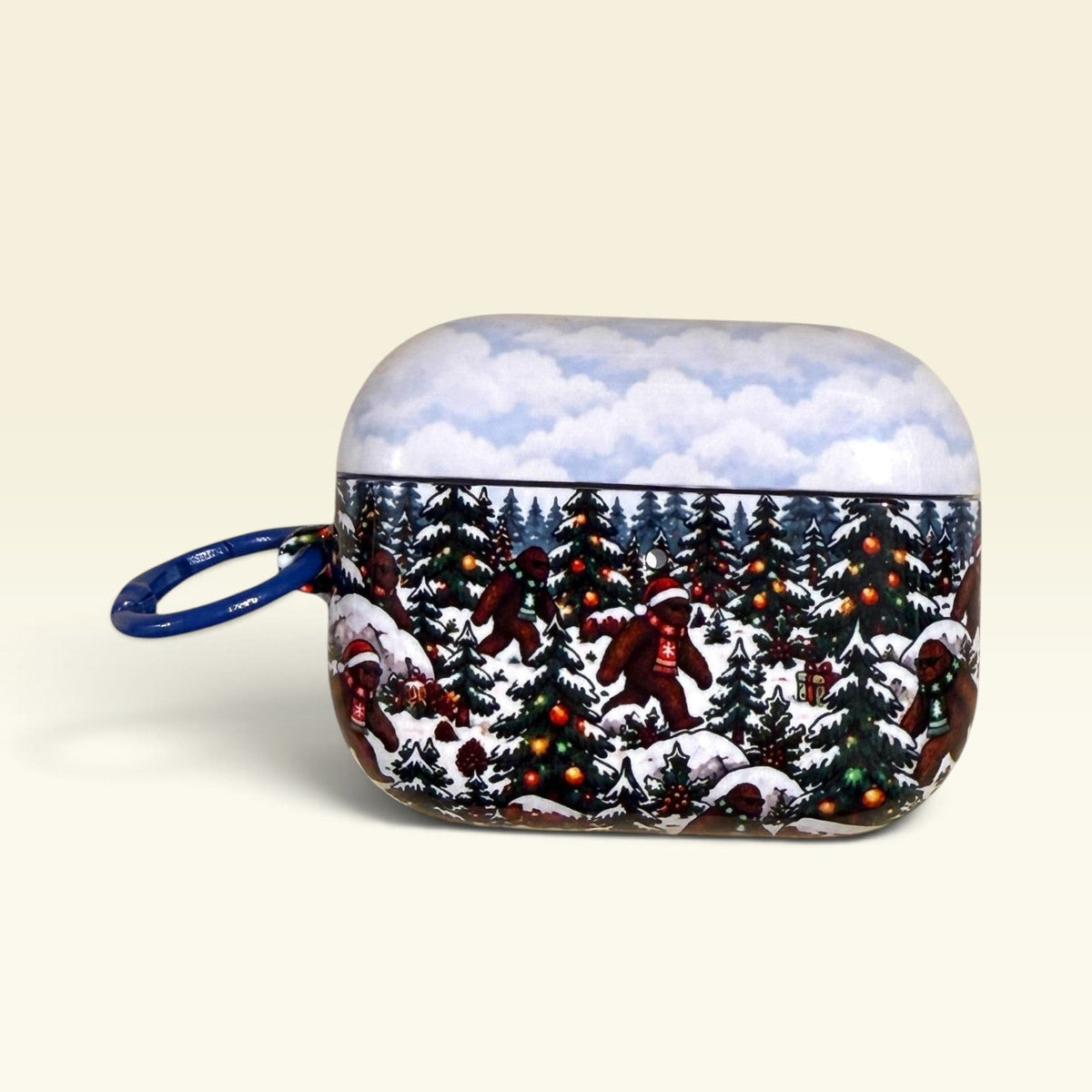 Bigfoot  Christmas Airpods Pro 3 4 Cases Skins