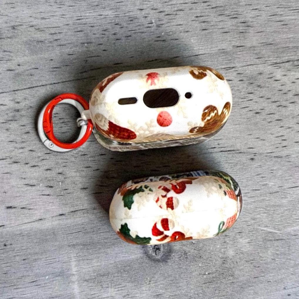 Christmas Crochet Style 3D Knit AirPods 4 Case Skins Covers Air Pods
