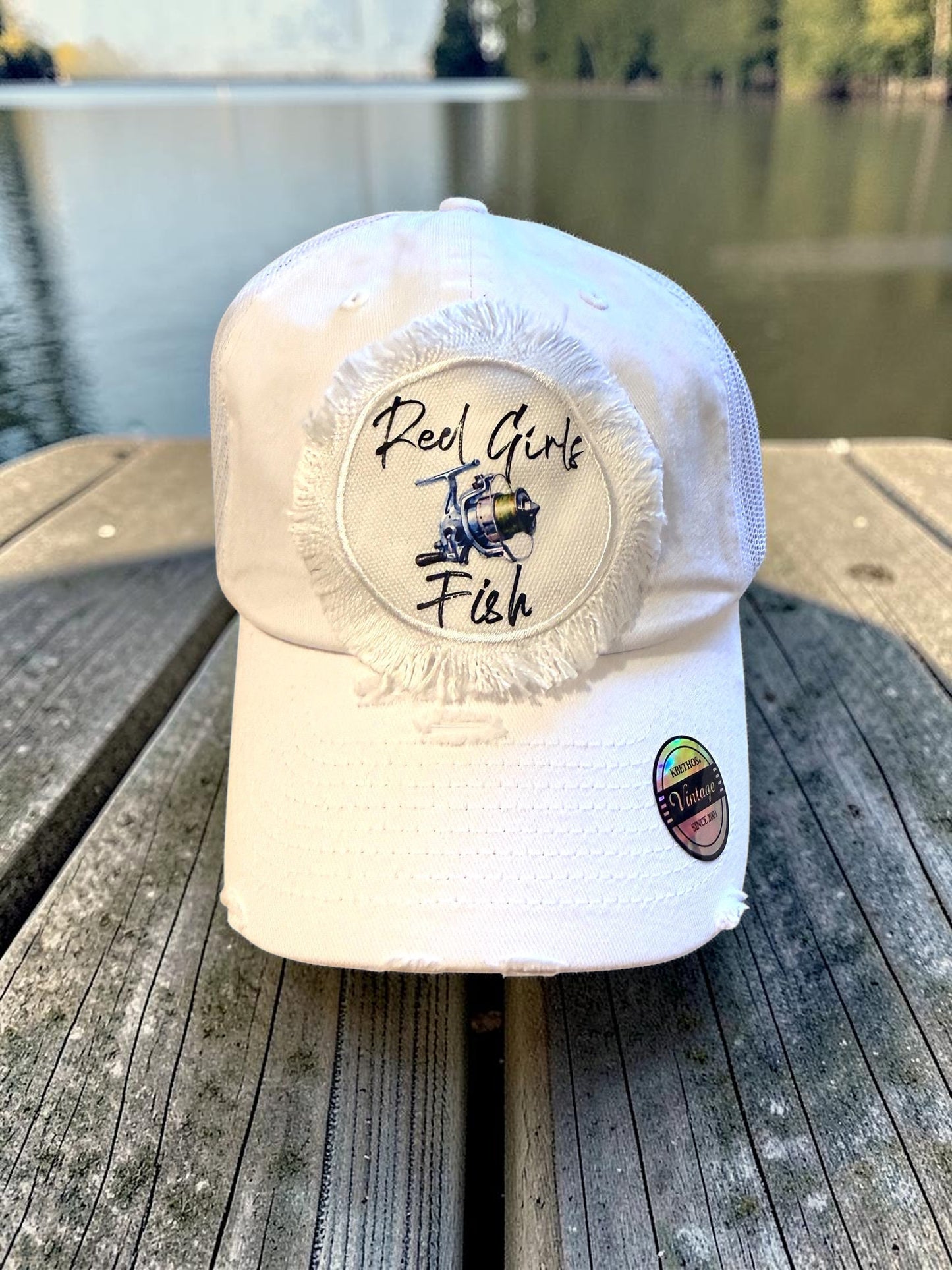 Reel Girls Fish Fishing Hat Cap