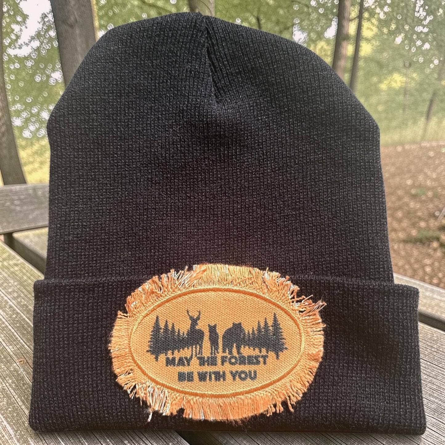 May the Forest Be With You Beanie Hat Toque Cap